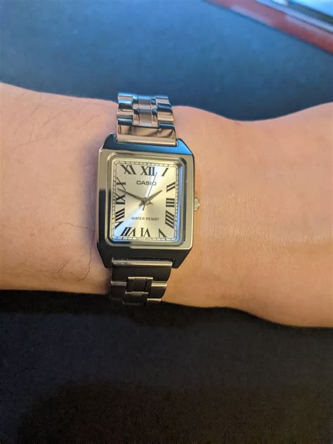 cartier tank casio dupe|best cartier tank homage watch.